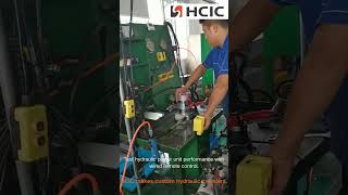 ⚙️ Video Content: Hydraulic Power Unit Performance Pressure Test Workshop Process ⚙️ #hydraulic