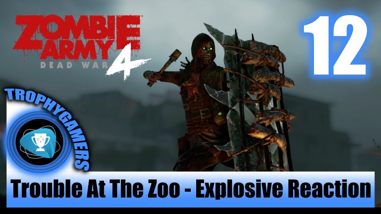Zombie Army 4 Dead War - Trouble At The Zoo - Zombie Zoo Chapter 1 Mission - Explosive Reaction