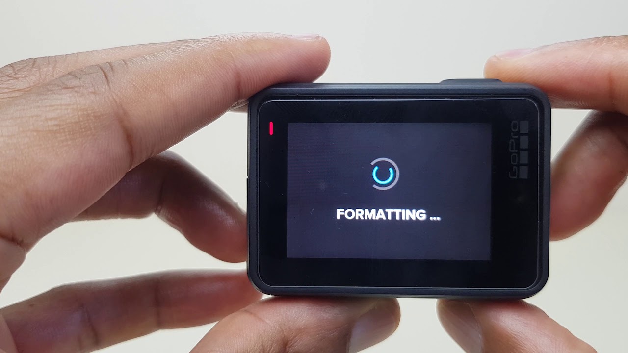 how to format sd card for gopro