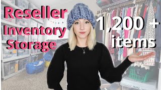Ebay/Poshmark Reseller Inventory & Office Space Organization for Selling Clothes Online - Thrifter