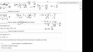 MAT1033 2.3 (MML Test 1 Practice Test Review)