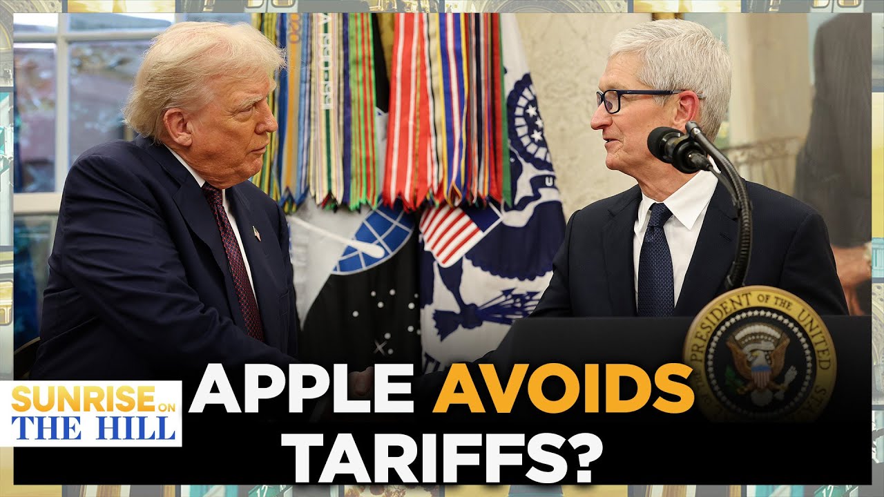 Trump & Apple CEO Announce Additional $100B In US Manufacturing, $600B Total Investment | SUNRISE