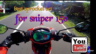Best Sprocket Set For Sniper 150
