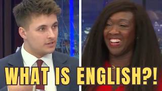 Gb News Host Destroys Restore Britain On What Is English?