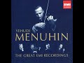 Menuhin elgar violin sonata vaughan williams  walton violin sonata