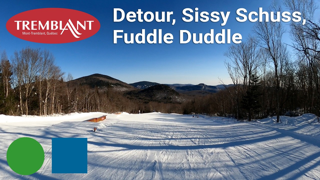 Mont Tremblant - Détour to Sissy Schuss to Fuddle Duddle - YouTube