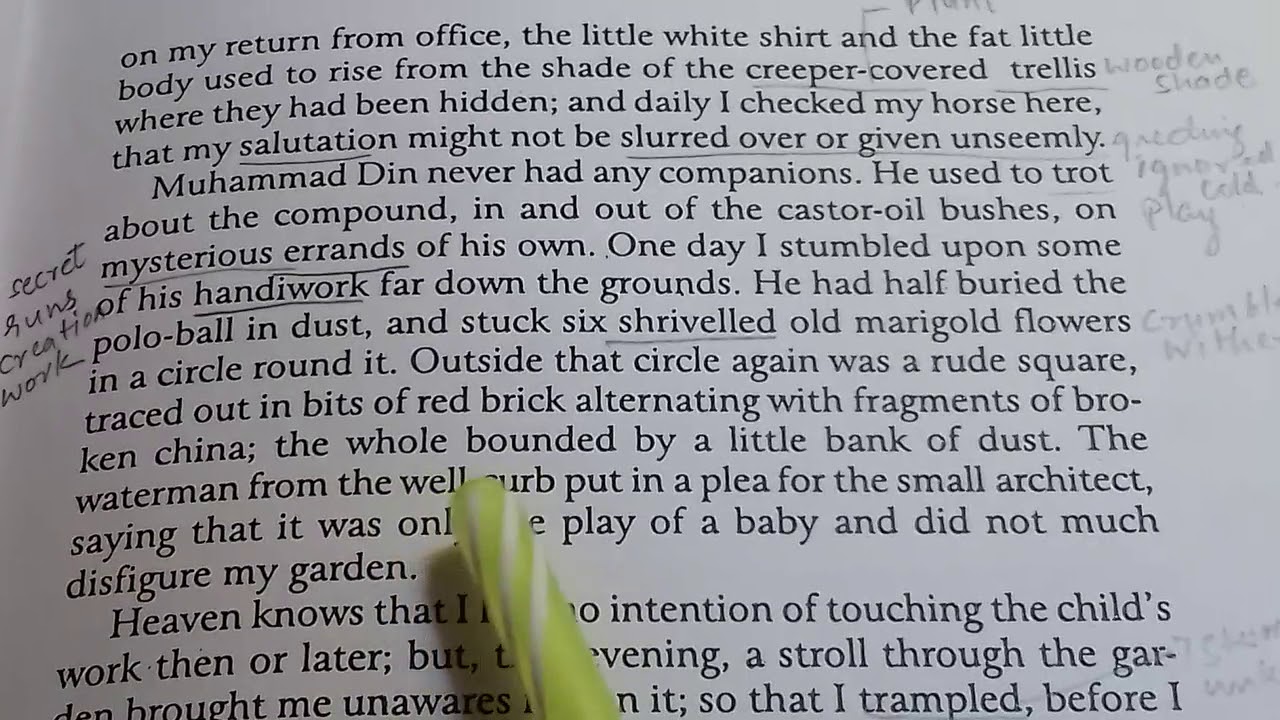 The Story of Mohammad Din by Rudyard Kipling.