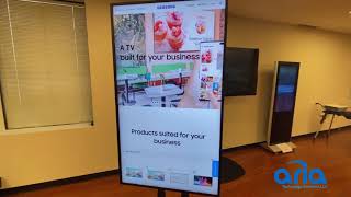 Aria Av Rentals -Samsung Qmr Series 43 With Stand