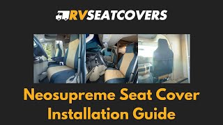 Neosupreme Seat Covers Installation Video on Mercedes Sprinter