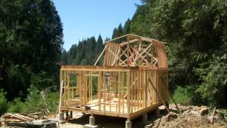 Building my cabin.wmv