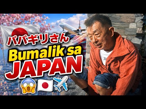 パパギリさん Bumalik ng Japan 😭🇯🇵✈️ #philippines #japan