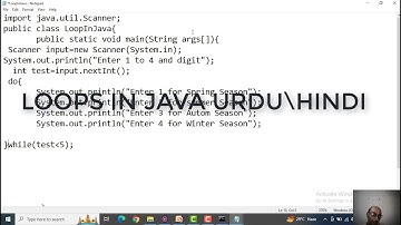 loops in Java Urdu\Hindi