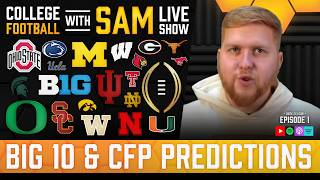 Big Ten CFP Predictions Ranking The Big 3 Big Ten CFP Paths Questions Bold Predictions