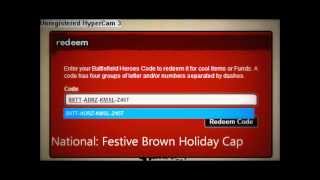 BFH - Redeem Code - December 2012