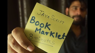 Javascript bookmarklet | Best tutorial with example | Use browser smartly.