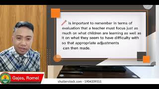 ASSEMENT STRATEGIES TOUPPORT MULTI-GRADE SHOOLS (Evaluation Methods) | Presenter #8
