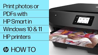 How to print a photo or PDF using the HP Smart app in Windows 10 & 11 | HP Smart | HP Support screenshot 1