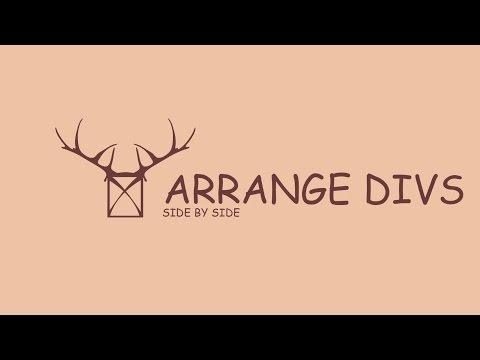 ARRANGING DIVS SIDE BY SIDE #TUTX