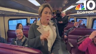 MBTA South Coast rail service, years in the making, finally begins screenshot 4