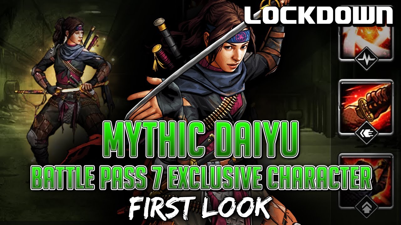 TWD RTS: Mythic Daiyu, Battle Pass 7 Exclusive Character! The Walking Dead: Road to Survival Leaks
