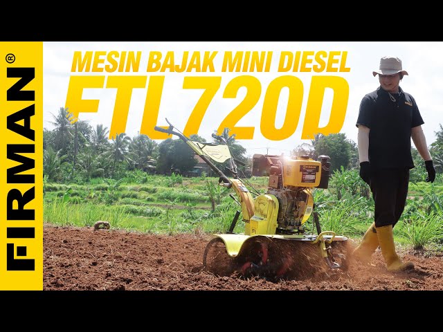 Mesin Bajak Mini Diesel FIRMAN FTL720D | Mesin Diesel Kuat, Stabil dan Nyaman di Semua Ladang! class=