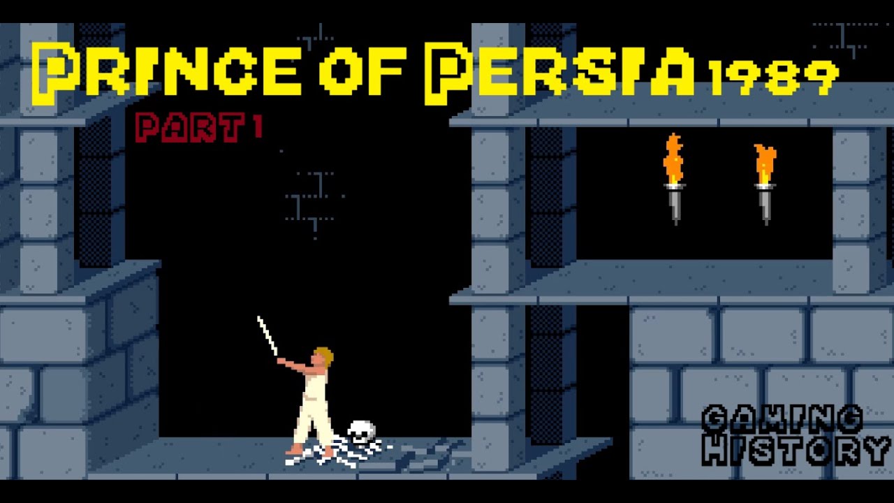 Prince of Persia 1989 Gameplay-(Level 1) - YouTube