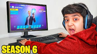 Surprising Little Brother With Fortnite Season 6 Battle Pass & Reacting To The Live Event!