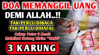 SEBUT UANGNYA SAAT ANDA MENDENGARKAN AYAT INI ?! Semoga Uang Itu Bisa datang Secepat Kilat