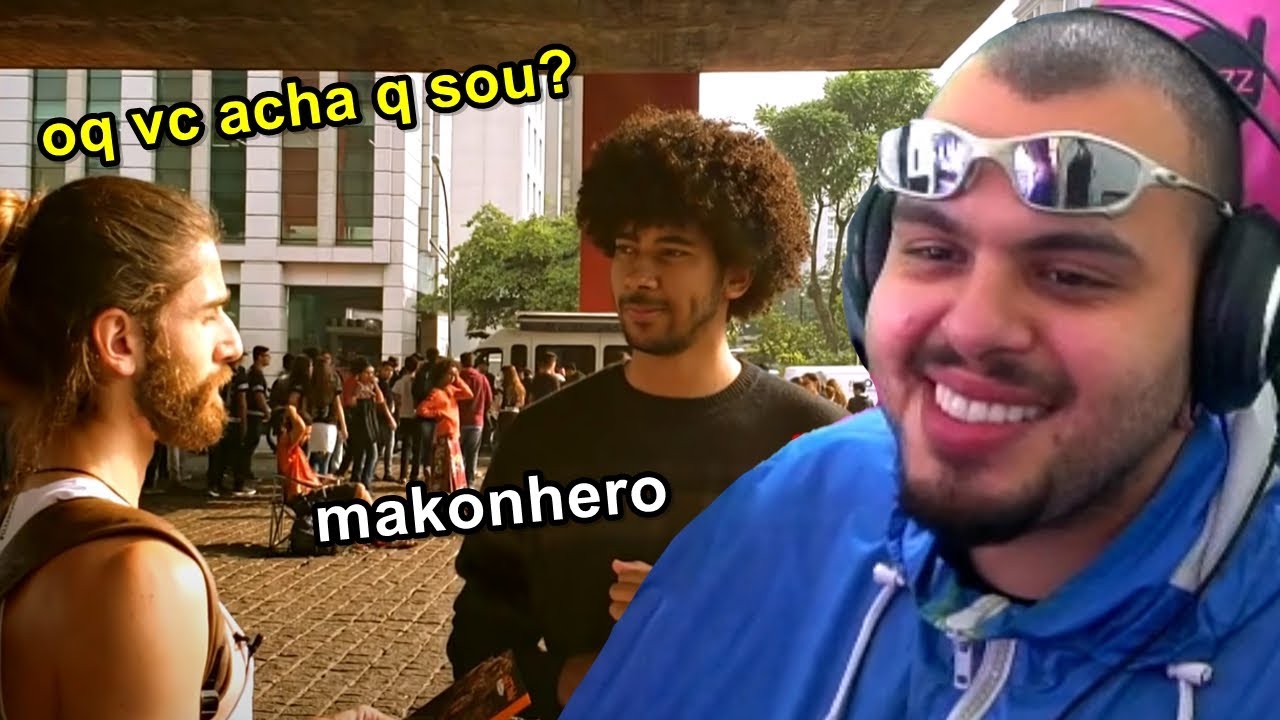 JULGANDO ESTRANHOS PELA APARÊNCIA NA RUA - Maicon react