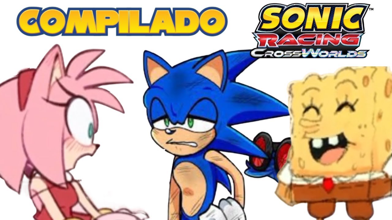 Sonic Racing Crossworlds Comic Dub: Mini Compilados de Comics [Dublado]