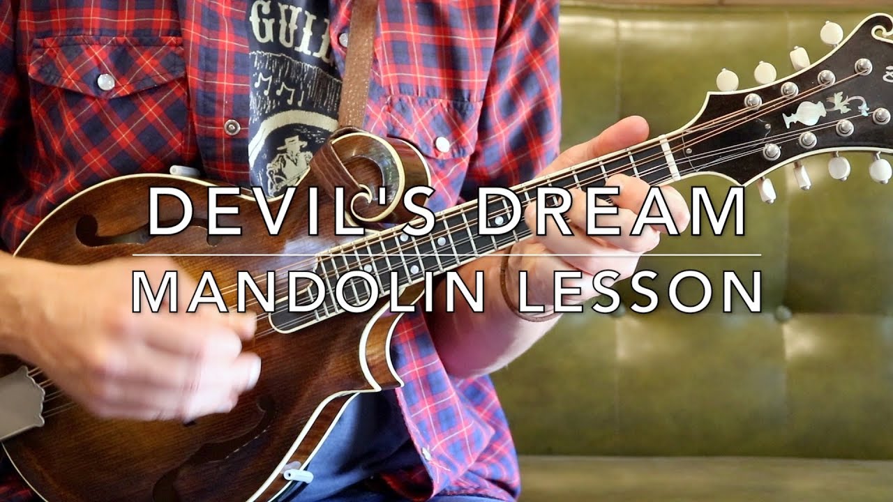 Devil's Dream Mandolin Lesson YouTube