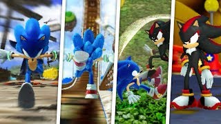 4 Dreamcast Stages in Sonic 2006