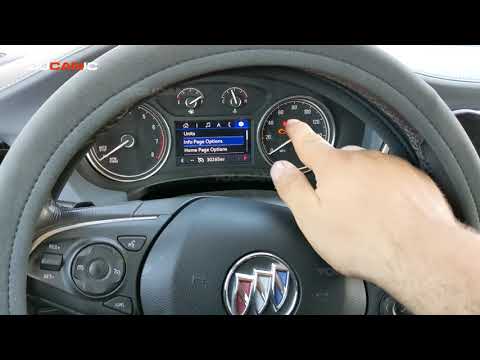 2018-2023 Buick Enclave – Oil Service Reminder Reset