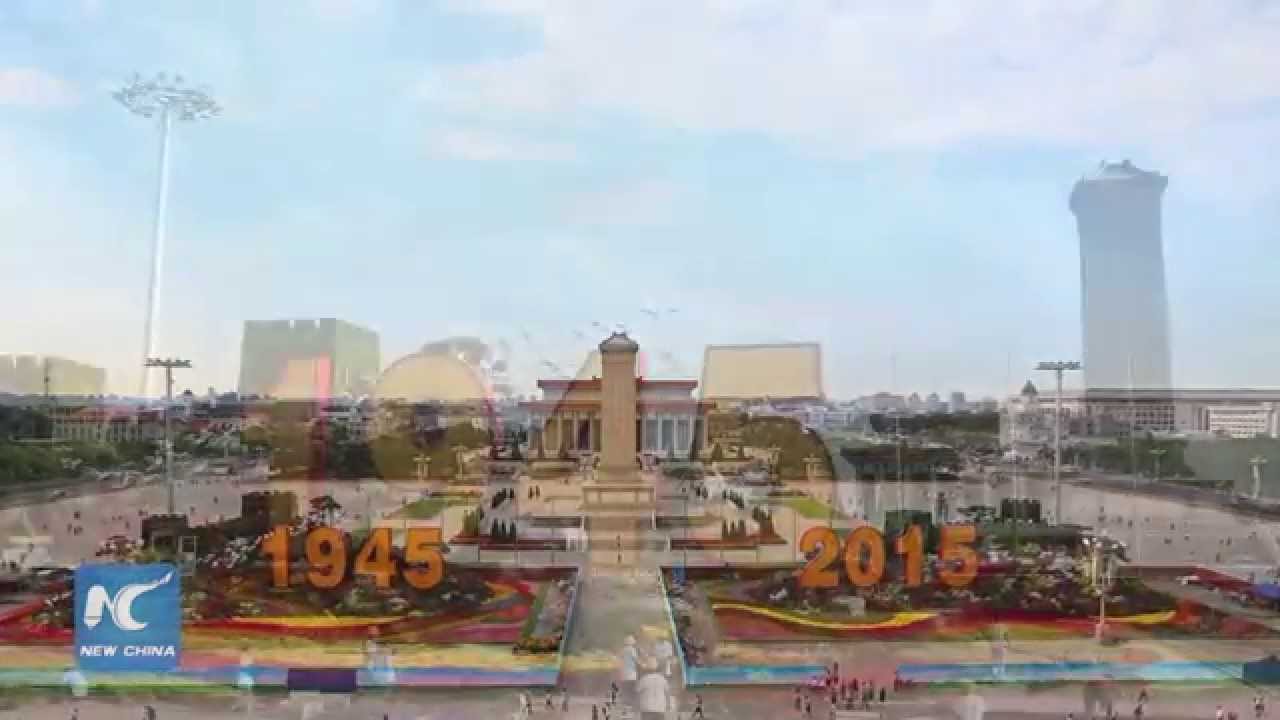 Tian'anmen square decoration completed ahead of V-Day parade