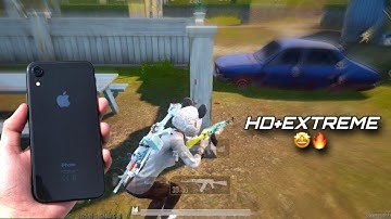 PUBG 3.8 UPDATE ON iPhone XR🔥| HD+EXTREME IN 2025💀| PUBG MOBILE