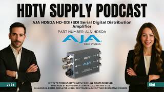 AJA HD5DA HD-SDI/SDI Serial Digital Distribution Amplifier - YouTube