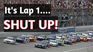 NASCAR Pet Peeves: Commentators Talking on Lap 1
In this video I talk about how I find it annoying that commentators talk on lap 1 of a race.
Video footage credit:
NASCAR
Music:
Eric B & Rakim - Microphone Fiend (Instrumental) NASCAR Pet Peeves: Commentators Talking on Lap 1