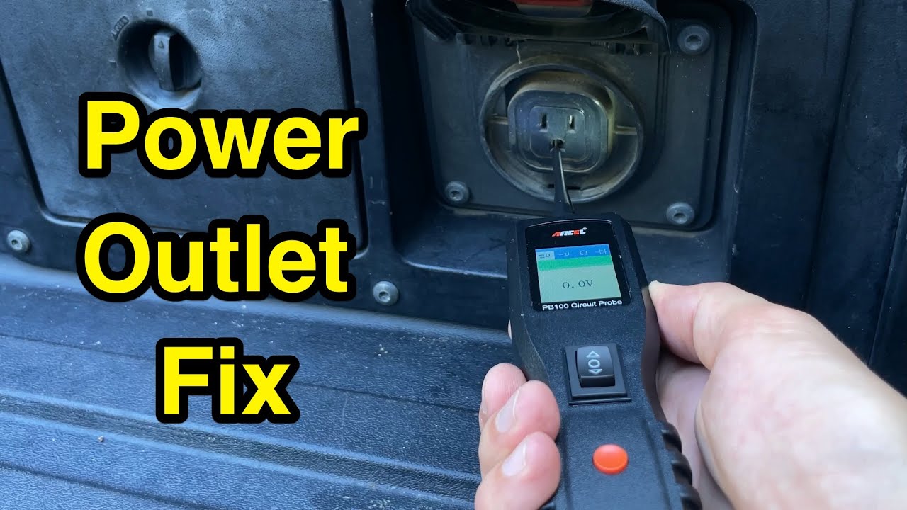 How to fix broken power outlet in your truck or car YouTube