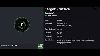 How to get the Target Practice badge in Ray's mod ray's mod에서 Target Practice배지 얻는 법