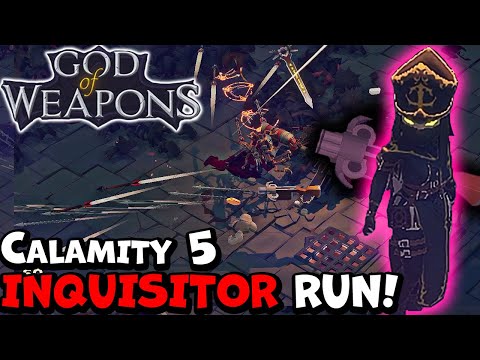MACHINE GUN INQUISITOR goes WILD! | God of Weapons | Calamity 5
