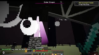 Bdubs kills Ender Dragon in Secret life SMP