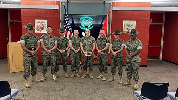 Captain Dylan G. Walsh Change of Command - MCRD San Diego