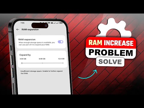 ⚙️Insufficient Storage Space Unable to Further Expand the RAM - How to Fix