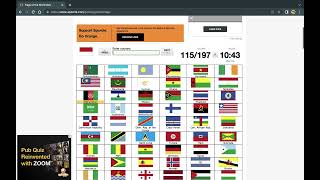 All country flags in 12 minutes and 12 seconds (Sporcle)