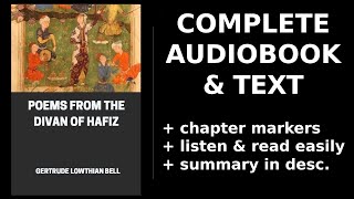 Poems from the Divan of Hafiz 🎧 By Gertrude Lowthian Bell. FULL Audiobook