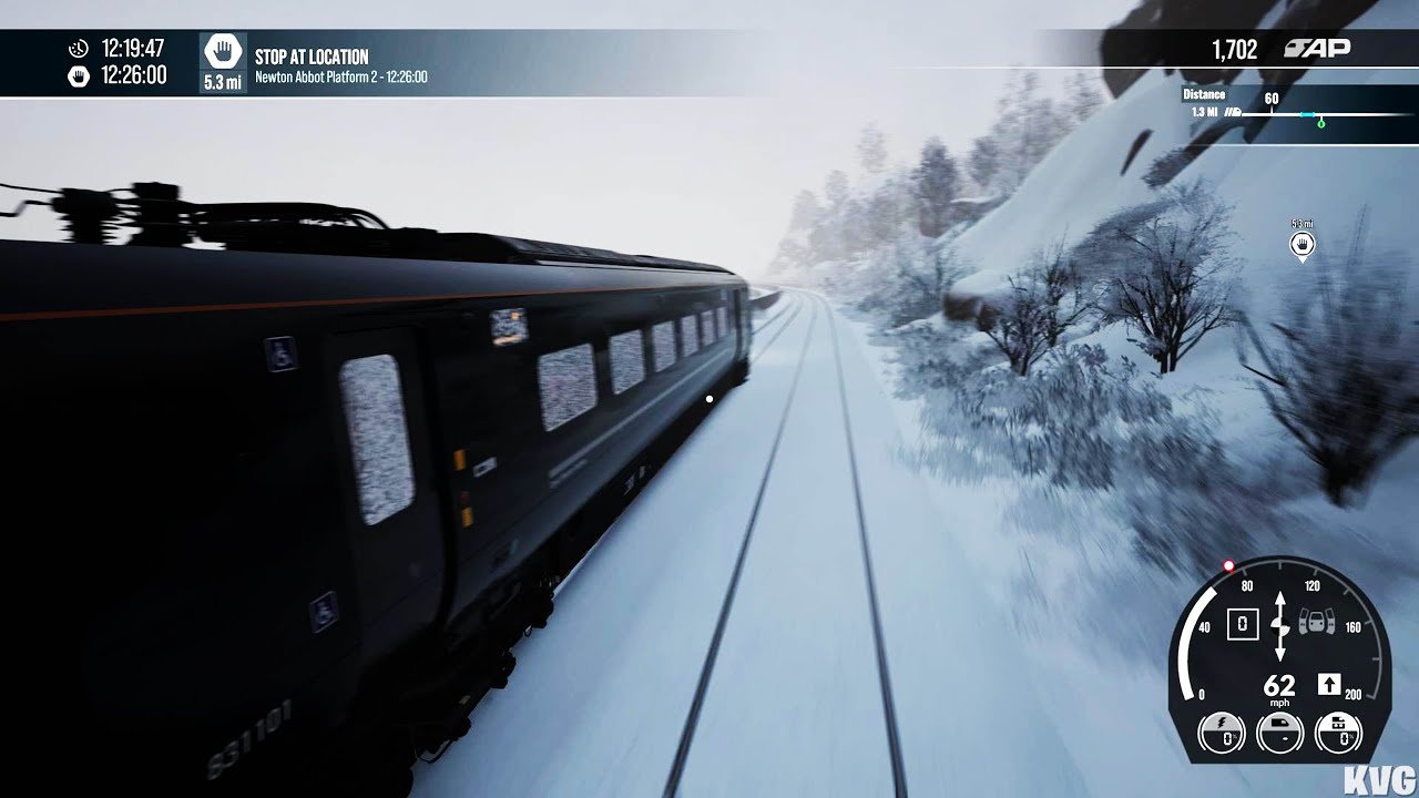Train Sim World 6 - Snow Gameplay (PS5 UHD) [4K60FPS] - YouTube