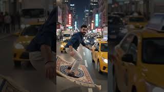 flying carpet 👍 #shortsfeed #funny #ytshorts #veiws #subscribe #support #ai #trending #officalvideo