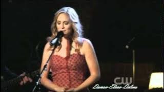 Candice Accola - The Vampire Diaries - Caroline Singing for Matt