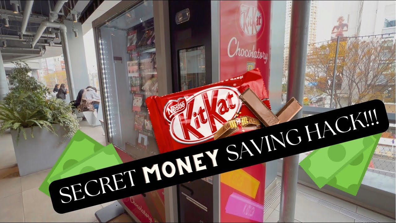 Kitkat Vending Machine ($ saving) KIT KAT vending machine | Weird Vending Machines Japan ...