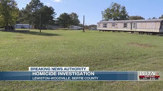 Deputies investigating homicide in Bertie County